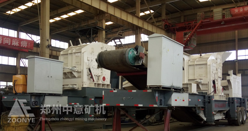 可移動式建筑垃圾破碎機(jī)
